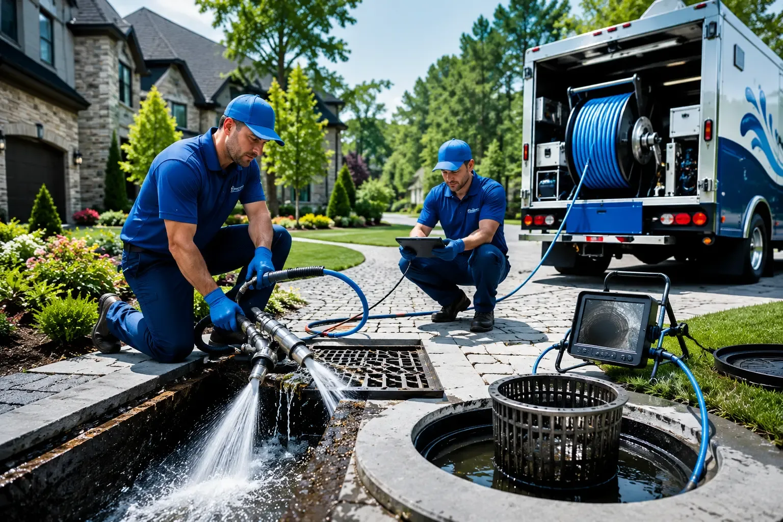 Local outdoor drain cleaning professionals in Langsville, OH