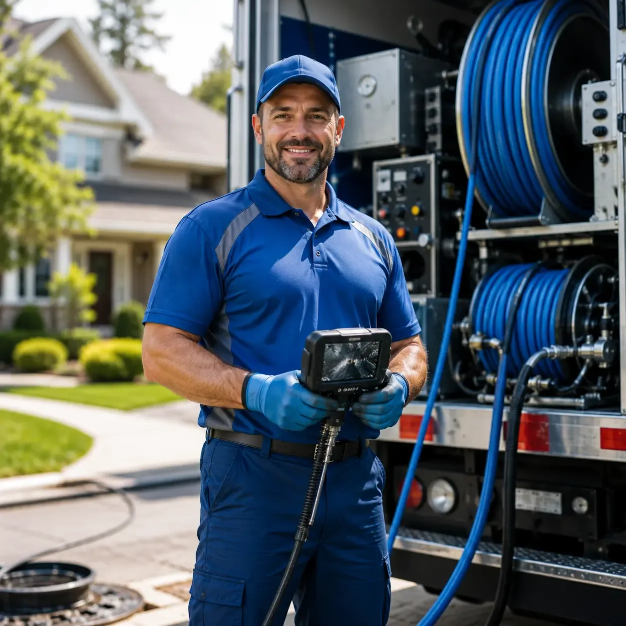 Local outdoor drain cleaning specialists in Langsville, OH